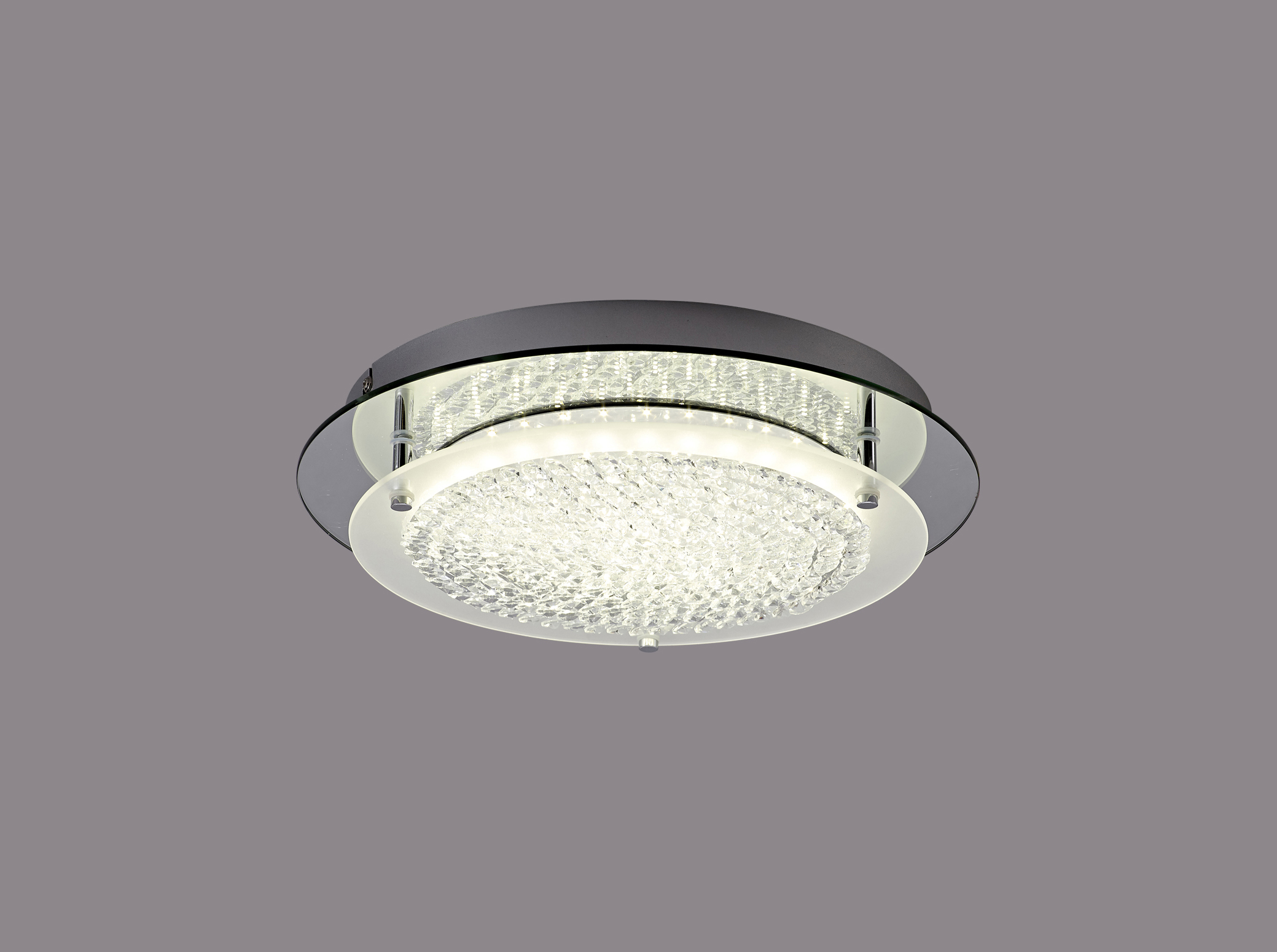 Gino Crystal Ceiling Lights Deco Flush Crystal Fittings